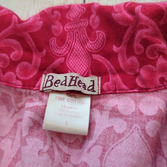 BedHead PJ set Long Sleeve Top Bottoms Large - Picture 8 of 8